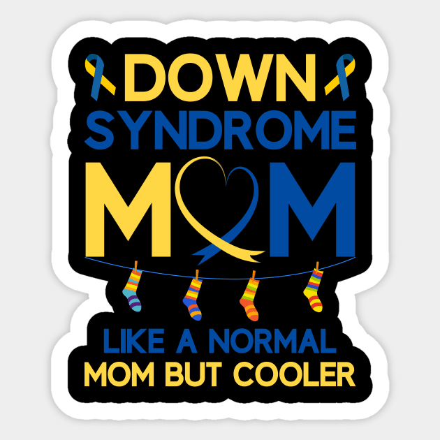 Down Syndrome Mom Definition Awareness Month Sticker by nadinecarolin71415